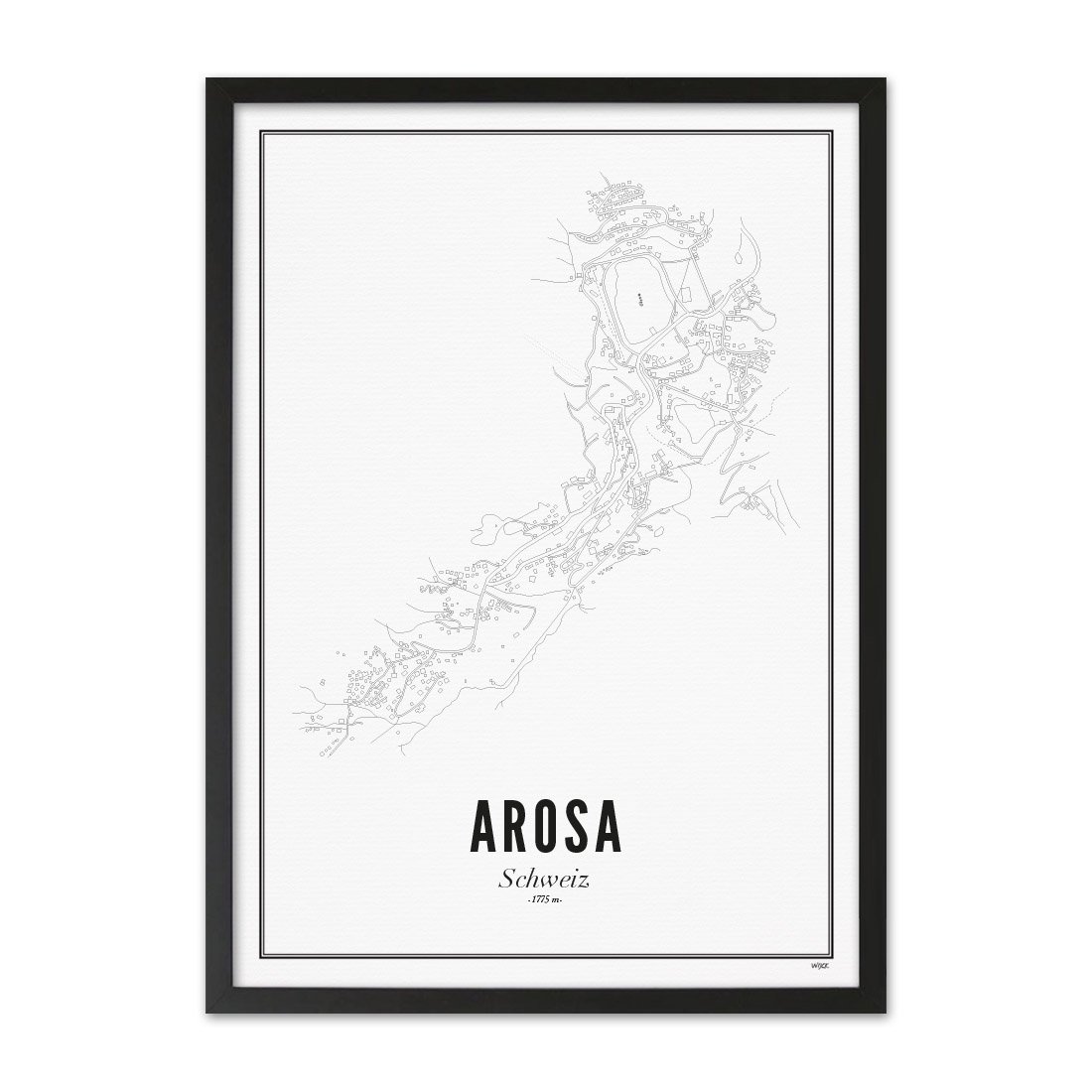 Poster van Arosa | WIJCK. 